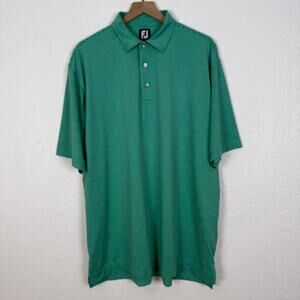 FootJoy Men's Short Sleeve Striped Golf Polo Shirt Size XL
